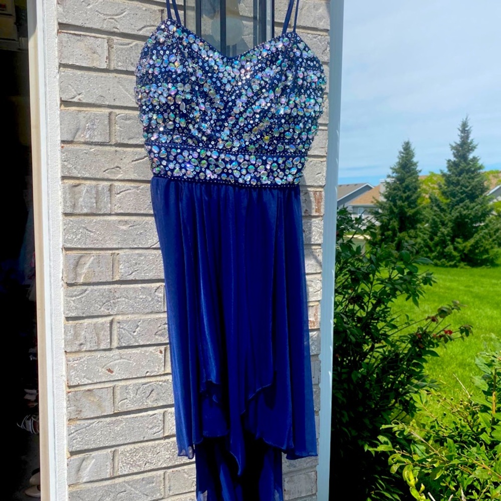 JcPenny high low homecoming dress